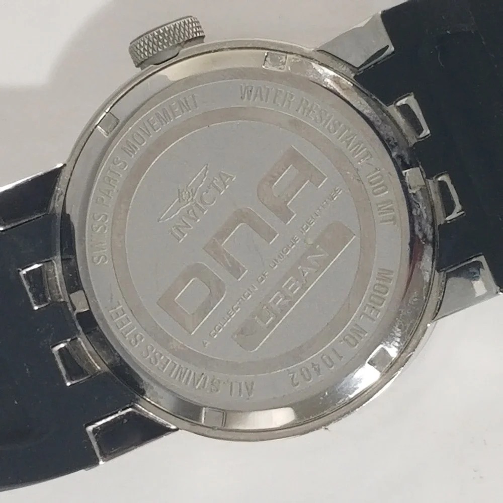 Invicta Urban DNA Men's Watch‎ Gray Dial Stainless Steel 10402